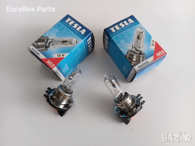КРУШКА ХАЛОГЕННА 12V H15 55/15W, снимка 7 - Аксесоари и консумативи - 53811817