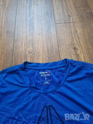 Страхотна мъжка тениска REEBOK размер L , снимка 4 - Тениски - 50450855