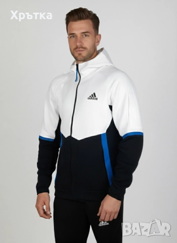 Adidas Gameday - Оригинално мъжко горнище размер L, снимка 2 - Спортни дрехи, екипи - 48708120