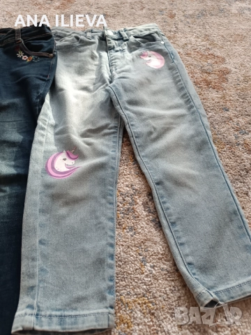 Лот дрехи- Дънки Boboli и рокли за момиче -110 р-р, снимка 5 - Детски рокли и поли - 52466842