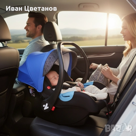 Бебешка количка 3 в 1, Zizito Harmony Lux