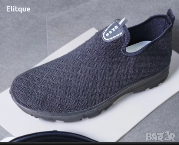 Леки и удобни мъжки мрежести обувки без връзки