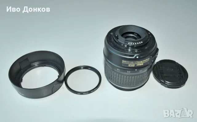 Продавам обектив за Nikon AF-S DX Nikkor 18-55mm f/3.5-5.6G II, снимка 3 - Обективи и филтри - 48149641