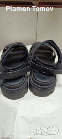мъжки кожени сандали на Zara , снимка 2 - Мъжки сандали - 46322673