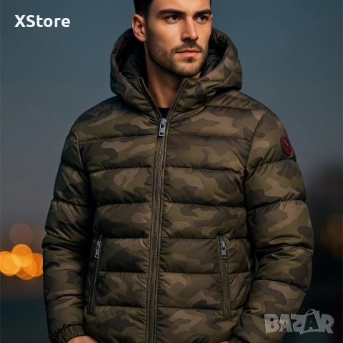 Топло капитонирано яке – практично, стилно и удобно за всеки ден. БЕНЕТОН, снимка 1