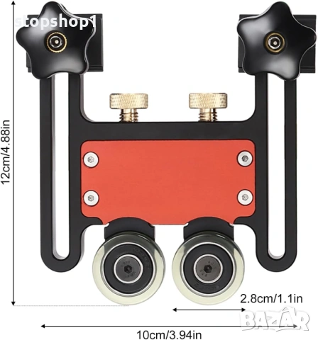 Направляващ валяк за преса циркуляр за дървообработване, направляващ валяк за преса, ролка с двоен л, снимка 3 - Други машини и части - 53609193
