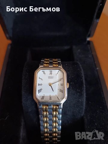 Дамско Сейко/Seiko Tank Quartz, снимка 8 - Дамски - 53982442