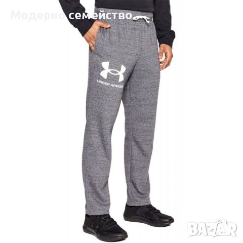 Спотрно долнище under armour rival terry pants grey, снимка 1 - Спортни дрехи, екипи - 46651360