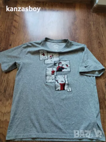 nike rafa nadal - страхотна юношеска тениска 158-170см., снимка 4 - Детски тениски и потници - 50268856
