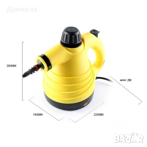 Портативна парочистачка със сменяеми накрайници TV280, снимка 6 - Парочистачки и Водоструйки - 50896056