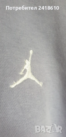 Jordan Cotton Hoodie Oversize Mens Size M   ОРИГИНАЛ! Мъжки Суитчър!, снимка 7 - Спортни дрехи, екипи - 52471390