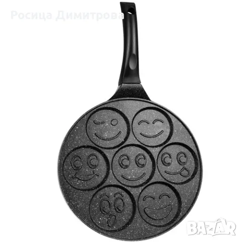 Тиган за палачинки със 7 отделения Smile Pancakes, 26 см, снимка 3 - Съдове за готвене - 47394047