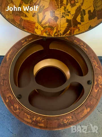 Винтидж бар-глобус / мини бар за алкохол – 100 см, снимка 5 - Други - 53837634