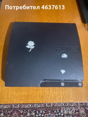 Playstation 3 (PS3) + кабел, 2 джойстика и зарядно, снимка 1