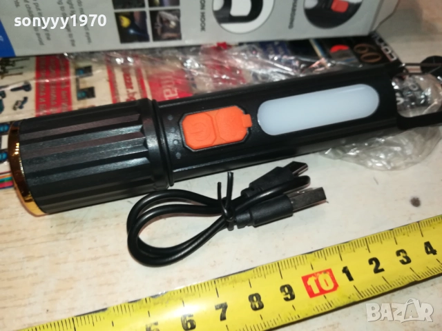 ЛЕД ФЕНЕР-USB 0509251523, снимка 5 - Лед осветление - 51616915