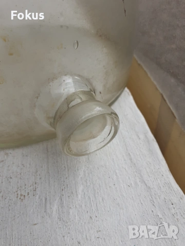 Стар медицински буркан с канелка и стъклена запушалка тапа, снимка 6 - Антикварни и старинни предмети - 53503774