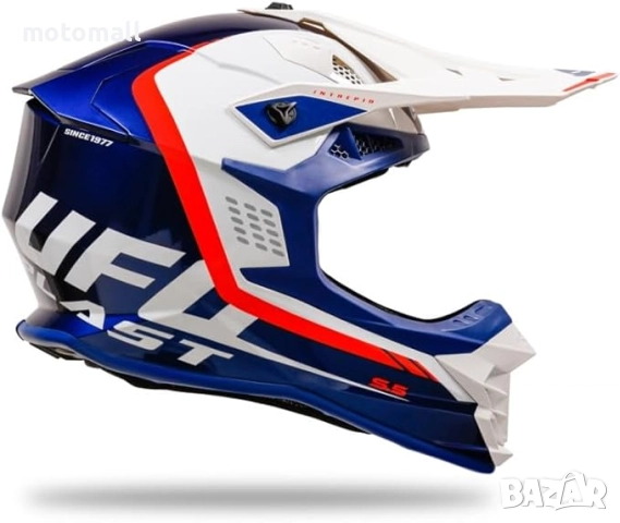 НОВО! UFO мотокрос каска сертификат 22.06 Intrepid 2026г. Супер цена, снимка 2 - Аксесоари и консумативи - 52257268