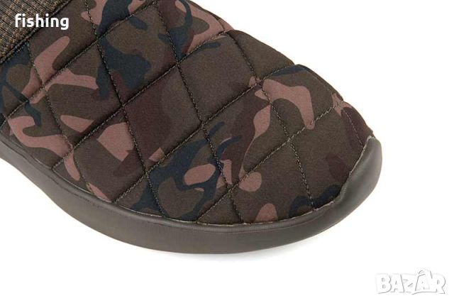 Пантофи за къмпинг Fox Camo/Khaki Bivvy Slippers, снимка 10 - Екипировка - 46041955