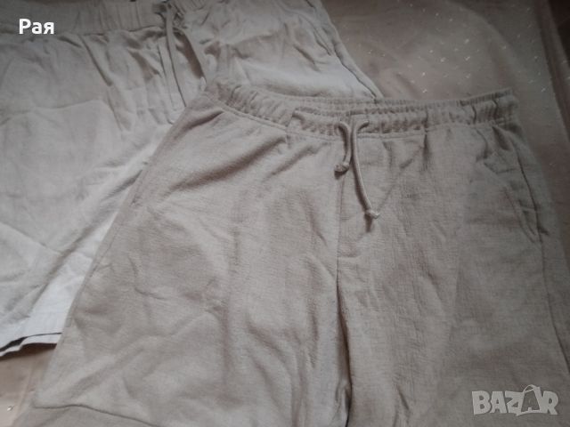  Къси панталони Zara ХЛ 	два броя , снимка 2 - Къси панталони - 46370370