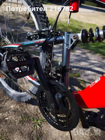 Продавам велосипед 26" със скорости Shimano и два амортисьора, снимка 9 - Велосипеди - 50355436