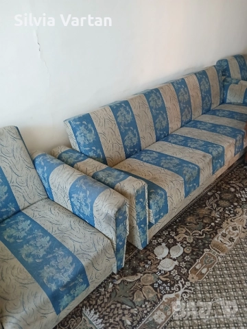 Холова гарнитура , снимка 4 - Дивани и мека мебел - 52413225