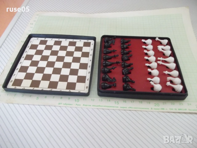 Шах "КИЕВ" малък туристически нов съветски, снимка 4 - Шах и табла - 53756847