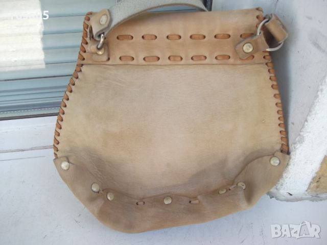 Чанта дамска от естествена кожа от соца от магазин "СБХ", снимка 6 - Колекции - 46408722