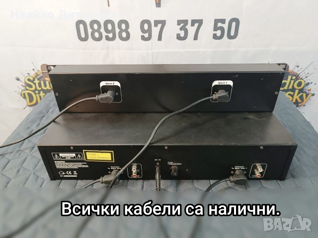 Двоен CD плеър., снимка 4 - Аудиосистеми - 54150376