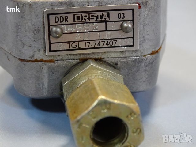 Хидравлична помпа ORSTA AD1.6 gear pump TGL 17-747407, снимка 4 - Резервни части за машини - 45336616