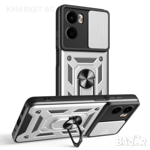 Motorola Moto G05 4G / E15 4G Удароустойчив Ring Holder Калъф и Протектор, снимка 6 - Калъфи, кейсове - 48860308