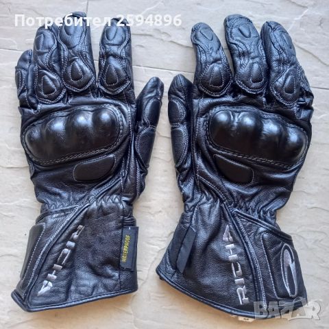 Кожени мото ръкавици Richa - размер М, снимка 1 - Аксесоари и консумативи - 46378037