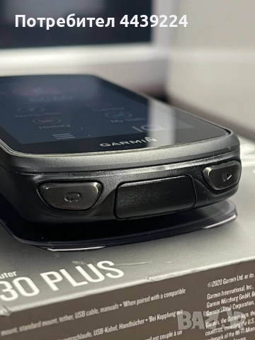 Garmin Edge 1030 Plus – Отлично състояние, снимка 6 - Части за велосипеди - 53652647