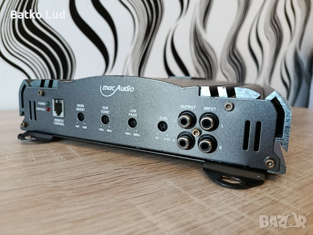 Усилвател Mac Audio MPX Mono (моноблок), снимка 4 - Ресийвъри, усилватели, смесителни пултове - 53580766