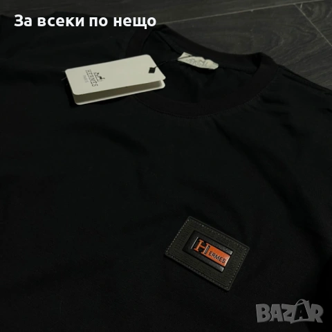 Hermes Мъжка Тениска👕Мъжка Блуза С Къс Ръкав - Различни Цветове Код Bal Style14