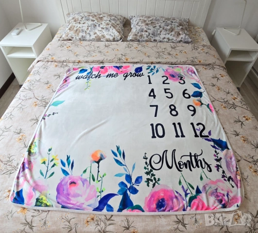 Одеяло за месечинки на бебе, снимка 15 - Спално бельо и завивки - 53970062