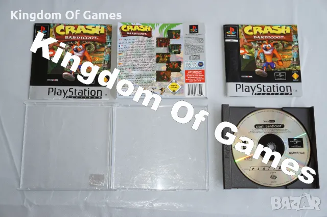 Игра за PS1 Crash Bandicoot Platinum ТЕСТВАНА И РАБОТЕЩА, снимка 14 - Игри за PlayStation - 50094076