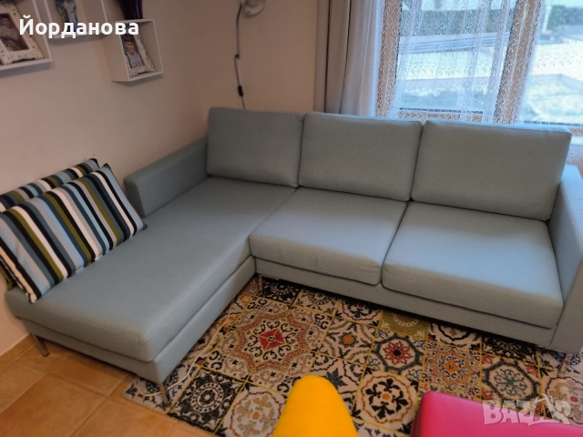 Ъглов диван+ подарък килим