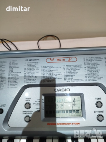 Синтезатор CASIO CTK -491, снимка 7 - Синтезатори - 52558087