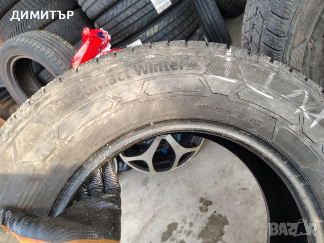 4бр.зимни гуми CONTINENTAL 235 65 16C DOT22-24 цена за брой, снимка 6 - Гуми и джанти - 54045346