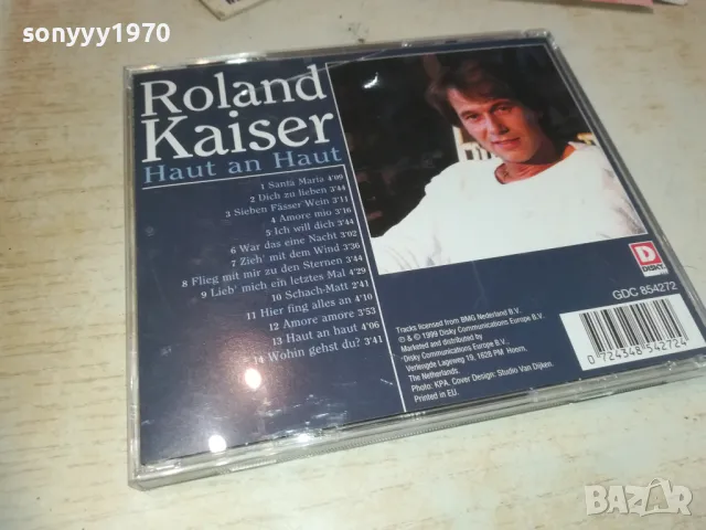 ROLAND KAISER CD ВНОС GERMANY 0110241743, снимка 15 - CD дискове - 47424415