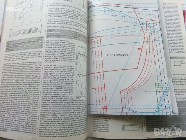 Българско списание за мода "BOUTIQUE" с кройки, снимка 5 - Списания и комикси - 45436119