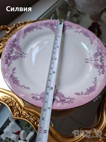 IZIDA Комплект 6бр Чинии, снимка 10 - Антикварни и старинни предмети - 52861043