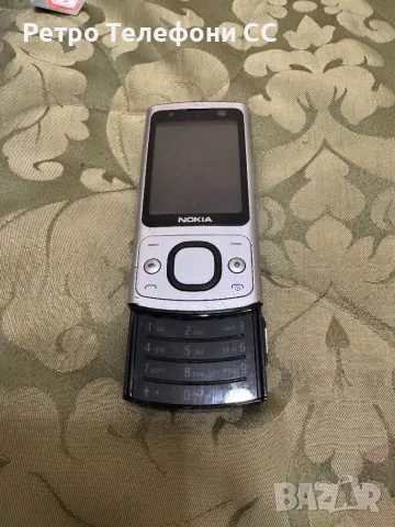 Nokia 6700 slide Silver metal, снимка 1