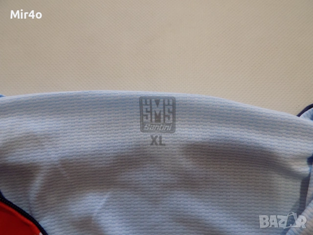 вело джърси santini trek rockshox екип тениска блуза шосейно колоездене мъжко оригинално XL, снимка 7 - Спортни дрехи, екипи - 51405348