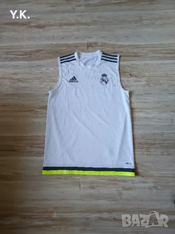 Оригинален мъжки потник Adidas Adizero x F.C. Real Madrid / Season 15-16 (Training), снимка 1 - Тениски - 47588785