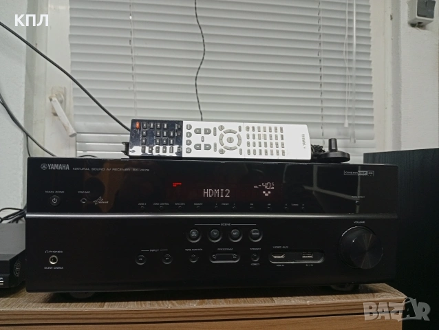 7.2 канален ресивър YAMAHA RX-V 679 Bluetooth 4K Wi-fi , снимка 9 - Ресийвъри, усилватели, смесителни пултове - 53611083