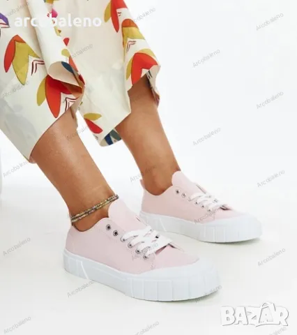 Дамски платнени маратонки Eduard, 6цвята , снимка 6 - Маратонки - 50416847