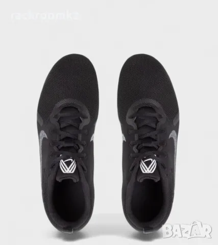 Промоция -30% Мъжки маратонки за фитнес и тичане Nike flex experience RN 10 black/white, снимка 5 - Маратонки - 49112164