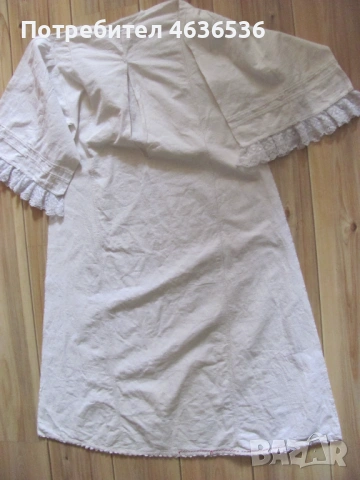 Женска риза за носия , кенар и дантела