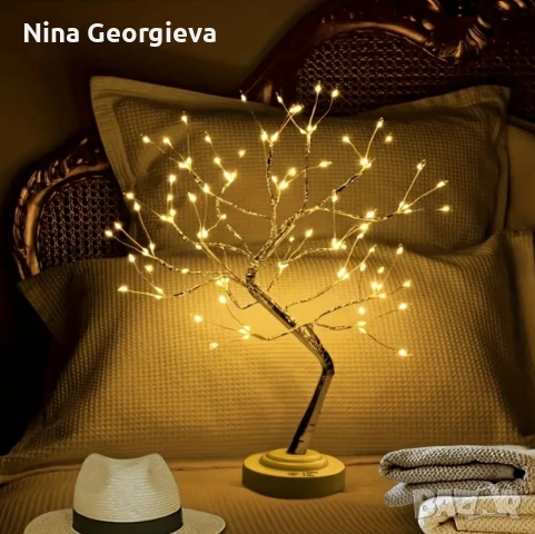 Декоративно LED светещо дърво, снимка 3 - Декорация за дома - 54260434